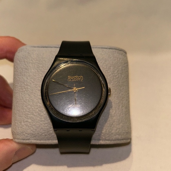 Swatch Other - Vintage 1980’s Swatch “Black Magic” Unisex watch